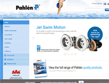 Tablet Screenshot of pahlen.com